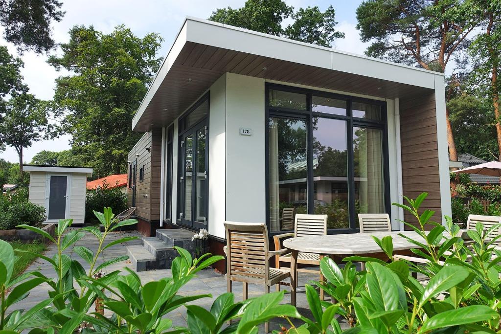 Chalet te koop op eigen grond all-in, 55 m², Gelderland, Direct bij eigenaar, Vrijstaande woning