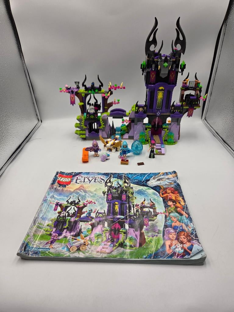 Lego Elves 41180 Ragana's Magic Shadow Castle, Ophalen of Verzenden, Zo goed als nieuw, Complete set, Lego