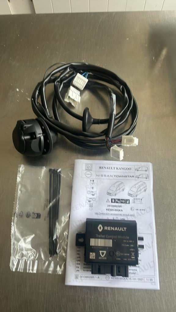 Aansluitset trekhaak renault kangoo nissan townstar, Auto-onderdelen, Ophalen of Verzenden, Nieuw, Nissan
