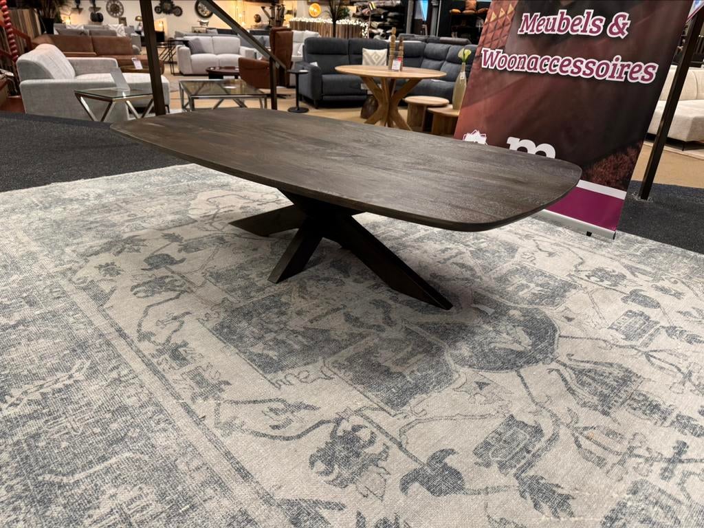 Salontafel 130cm Bruin 40%Korting Direct/Leverbaar/Enschede, Huis en Inrichting, Tafels | Salontafels, Nieuw, Minder dan 50 cm