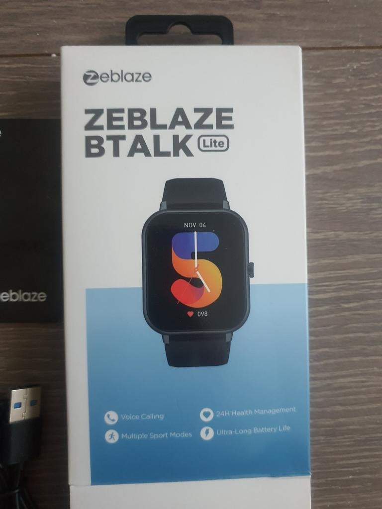 Tk ZEBLAZE BTALK Lite watch, Ophalen, Conditie, Nieuw, Android