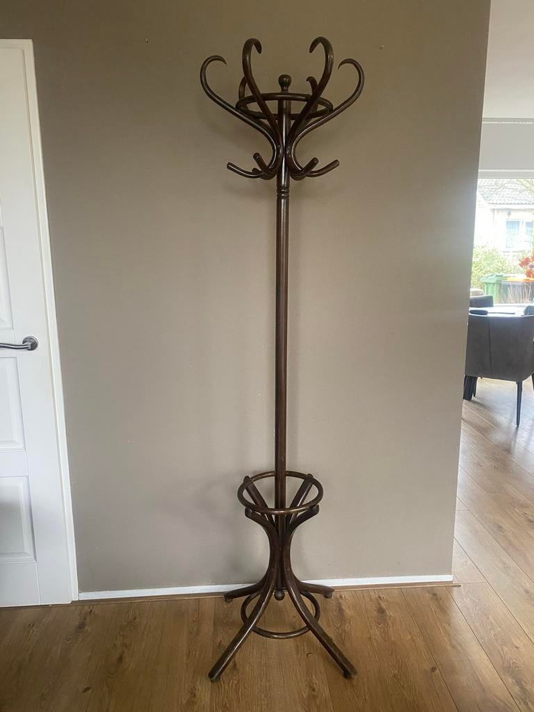 Vintage Thonet Houten Staande Kapstok, Huis en Inrichting, Woonaccessoires | Kapstokken, Ophalen, Gebruikt, Staande kapstok, 150 tot 200 cm