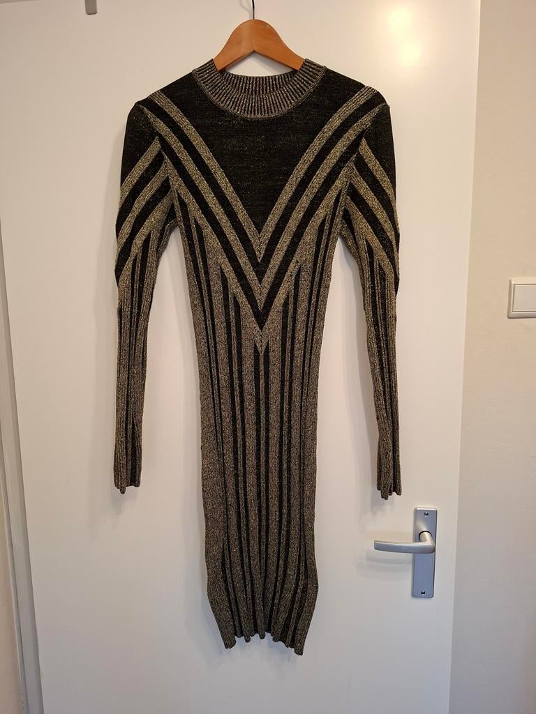 Maria Tailor jurk met lurex - maat M, Maat 38/40 (M), Zwart, Maria Tailor, Ophalen of Verzenden