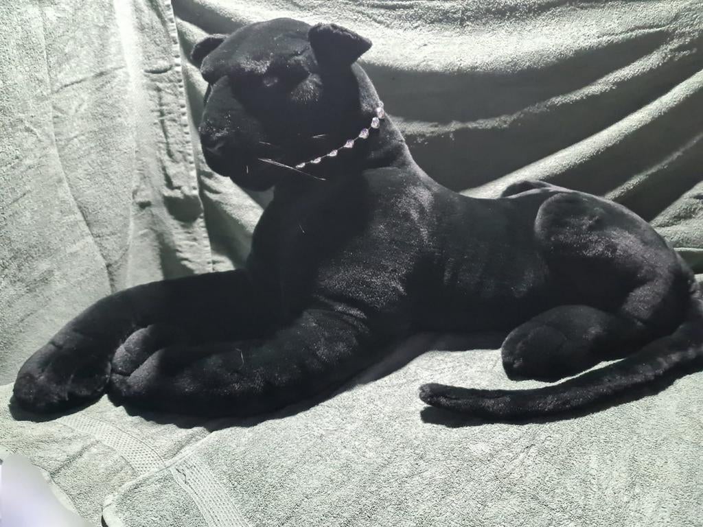 Grote Zwarte Panter Knuffel - 177cm!, Kinderen en Baby's, Speelgoed | Knuffels en Pluche, Ophalen of Verzenden, Zo goed als nieuw