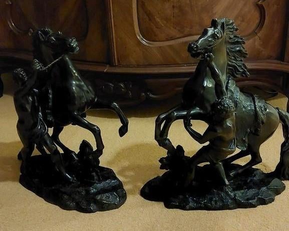2 Marly-Horses paarden beelden zijn getaxeerd!, Antiek en Kunst, Ophalen