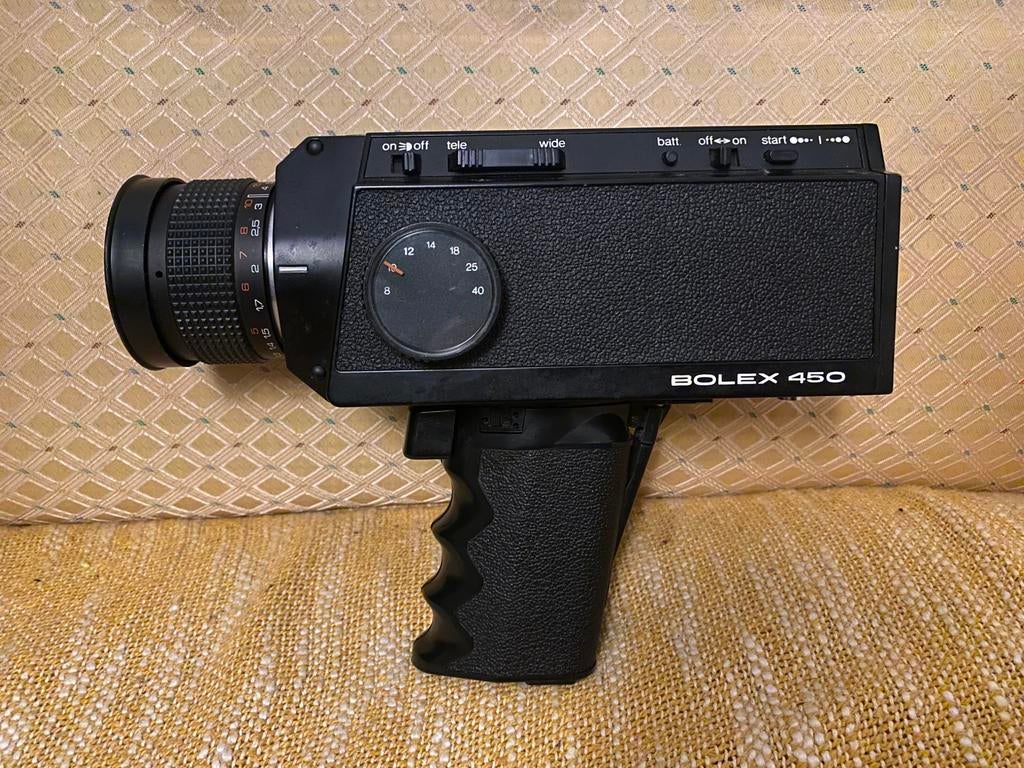 Bolex 450 super 8 camera (Made in Austria), Ophalen of Verzenden, 1960 tot 1980, Filmcamera