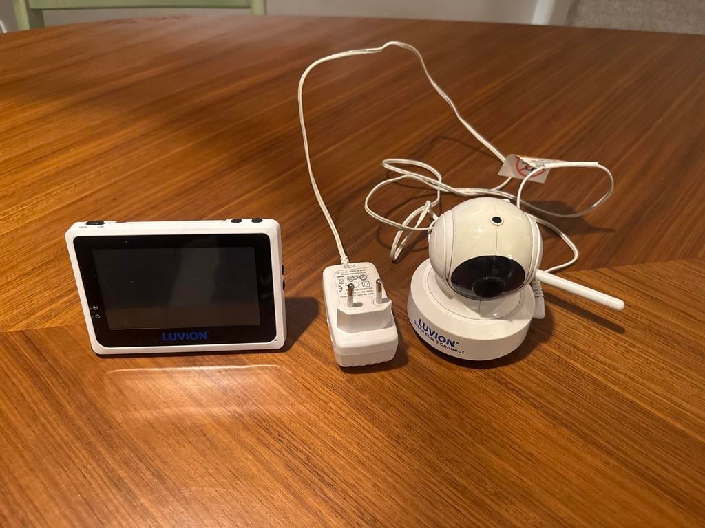 Luvion Grand Elite 3 Connect Babyfoon, Ophalen of Verzenden, Gebruikt, 250 meter of meer, Camera