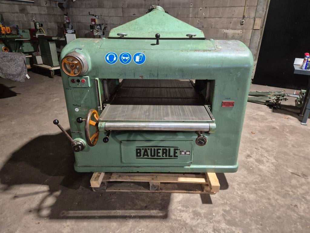 Bauerle dhg 800 vandiktebank 80 cm breed 4 messen, Ophalen of Verzenden