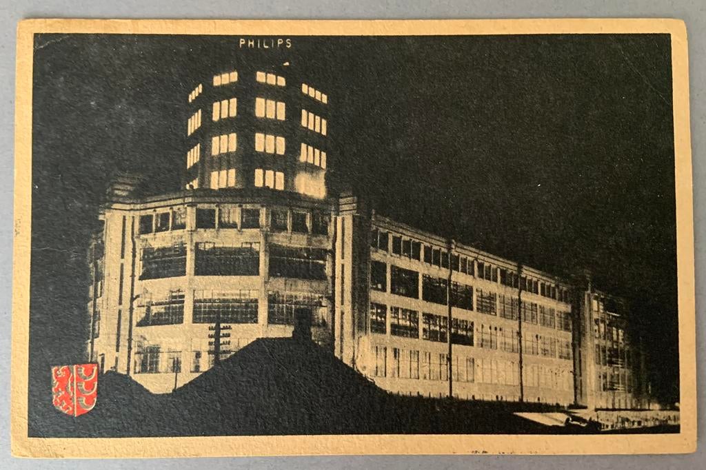 Eindhoven Philips radio en gloeilampen fabriek, Ophalen of Verzenden, 1940 tot 1960, Gelopen, Noord-Brabant