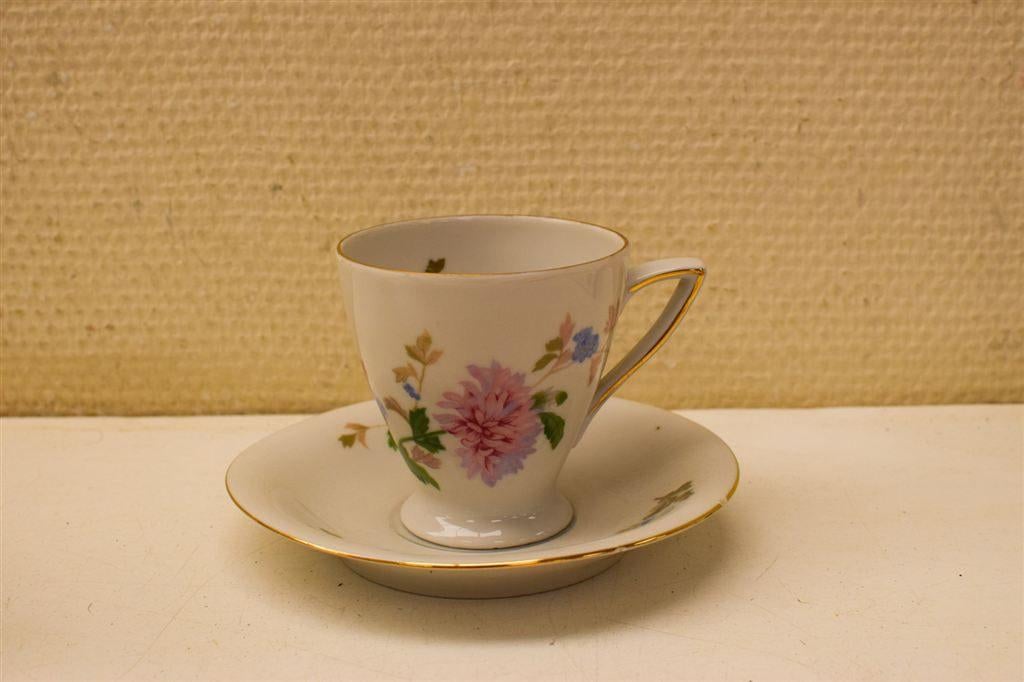 21 delig Jarolina Koffie servies 50192, Huis en Inrichting, Keuken | Servies, Gebruikt, Ophalen of Verzenden, Bord(en), Wedgwood