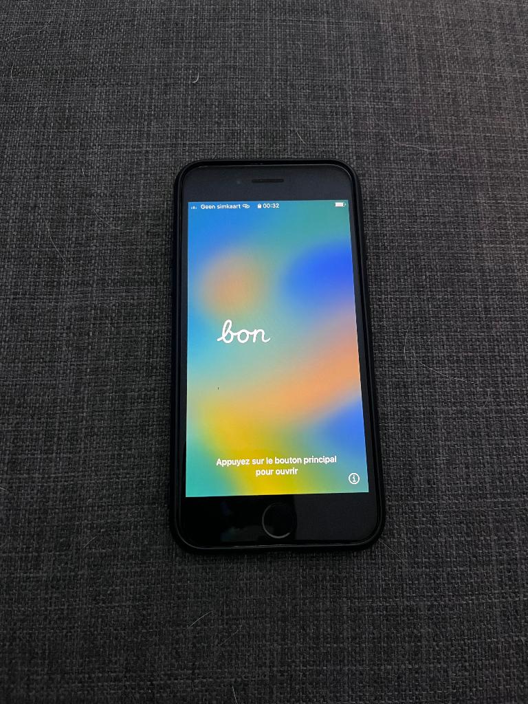 iPhone SE, Ophalen, 75 %, Zwart, Zo goed als nieuw