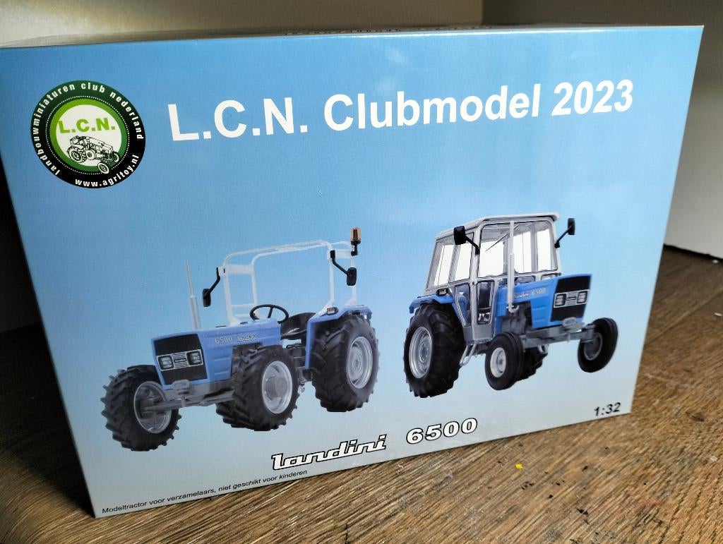 Te koop Landini 6500 2-WD LCN 2023 Clubmodel., Ophalen of Verzenden, Zo goed als nieuw, Tractor of Landbouw, Overige merken