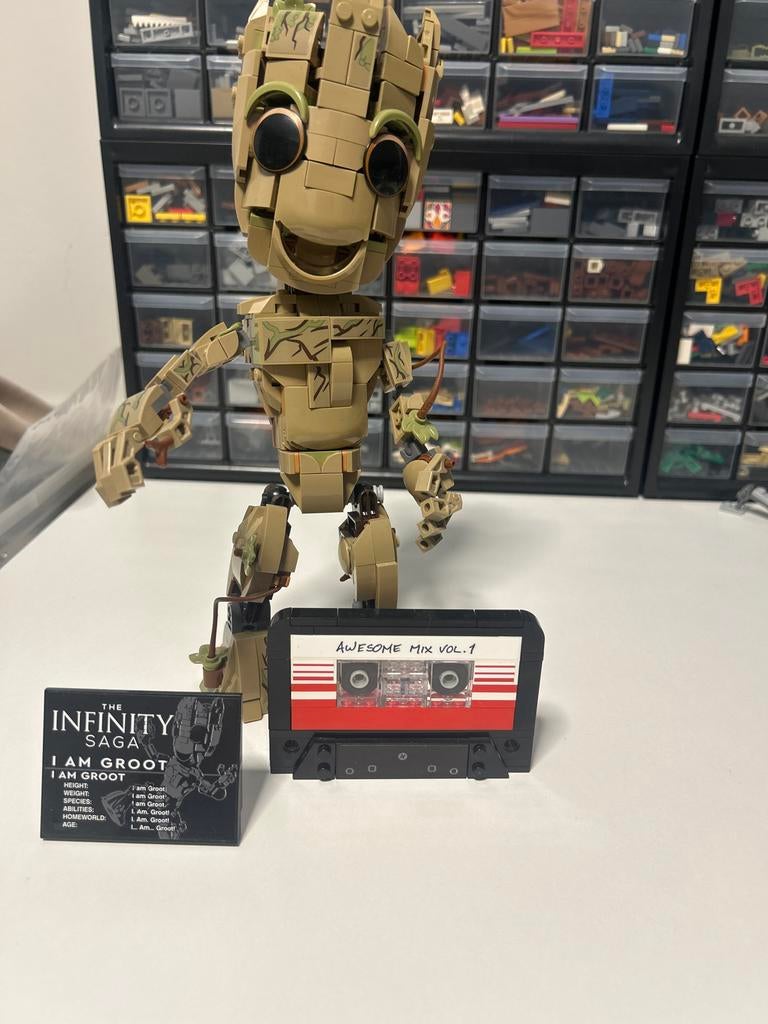 LEGO Marvel Groot (76217) - 1x gebouwd, Ophalen of Verzenden, Nieuw, Complete set, Lego