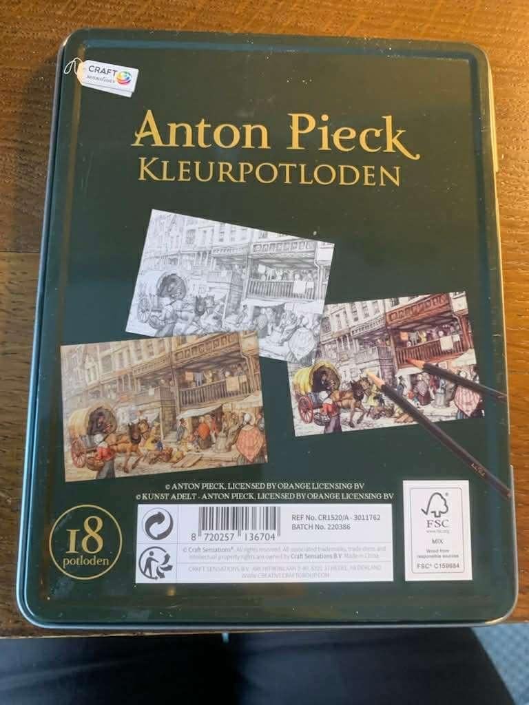 Anton Pieck kleurdoos, Ophalen of Verzenden, Zo goed als nieuw