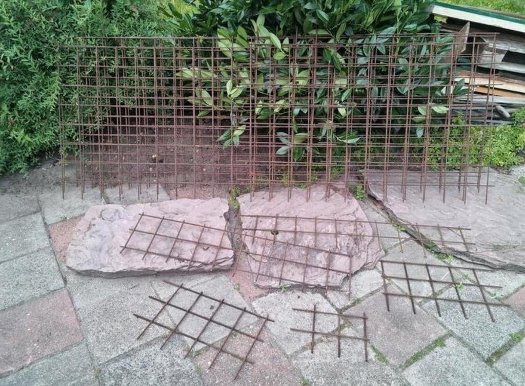 Partij betongaas - beton gaas draadmatten hekwerk 225 x 80cm, Tuin en Terras, Ophalen, Minder dan 10 meter