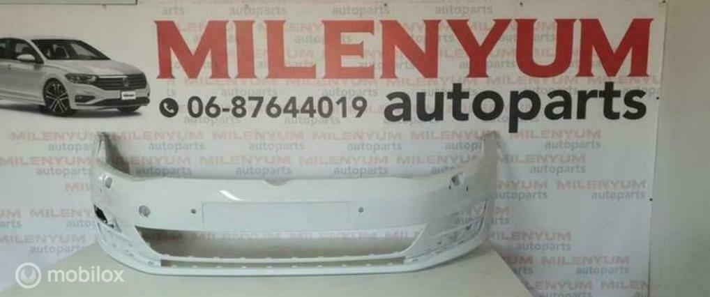 VOLKSWAGEN GOLF 7 BUMPER 6X PDC EN KPS (2008-2012) LC9A, Ophalen of Verzenden, Nieuw, Voor, Bumper