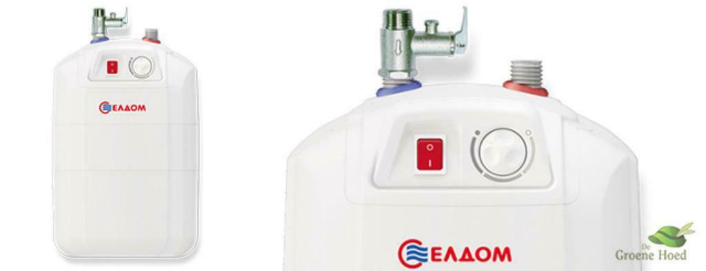 Nieuwe Keukenboiler 10 of 15 liter - boven of onder aanrecht, Doe-het-zelf en Verbouw, Minder dan 20 liter, Terugslagbeveiliging (TTB)