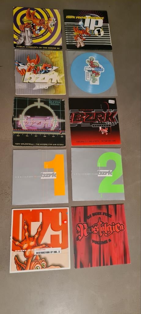 Diverse Gabber/ early hardcore vinyl, Cd's en Dvd's, Vinyl | Dance en House, Ophalen of Verzenden, Overige formaten