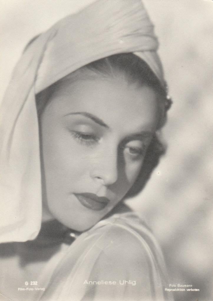 Ansichtkaart, Artiest, Anneliese Uhlig  (534), Ophalen of Verzenden, 1940 tot 1960, Sterren en Beroemdheden
