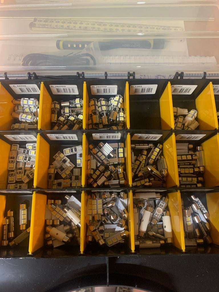 Doos LED Lampen Auto - BA9s, Canbus, T10, Festoon, Ophalen of Verzenden, Nieuw, Universele onderdelen