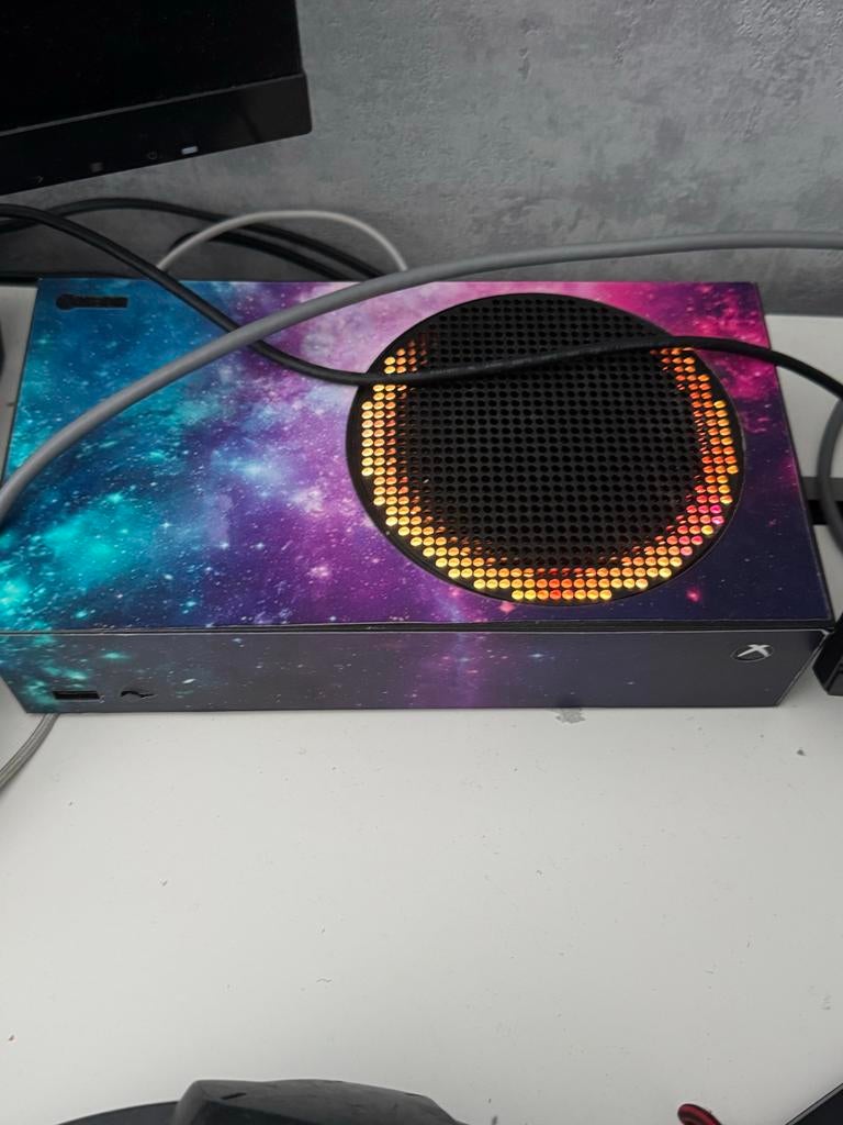Custom Xbox Series S met 2 controllers, Ophalen, Gebruikt, Xbox Series S