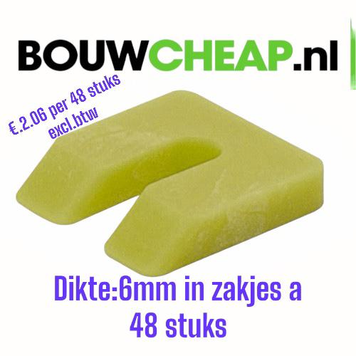 Uitvulplaatjes direct van producent