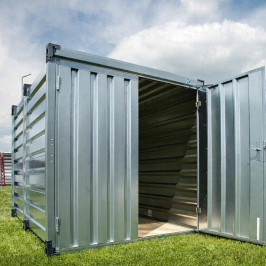 Nieuwe en tweedehandse demontabele opslagcontainers