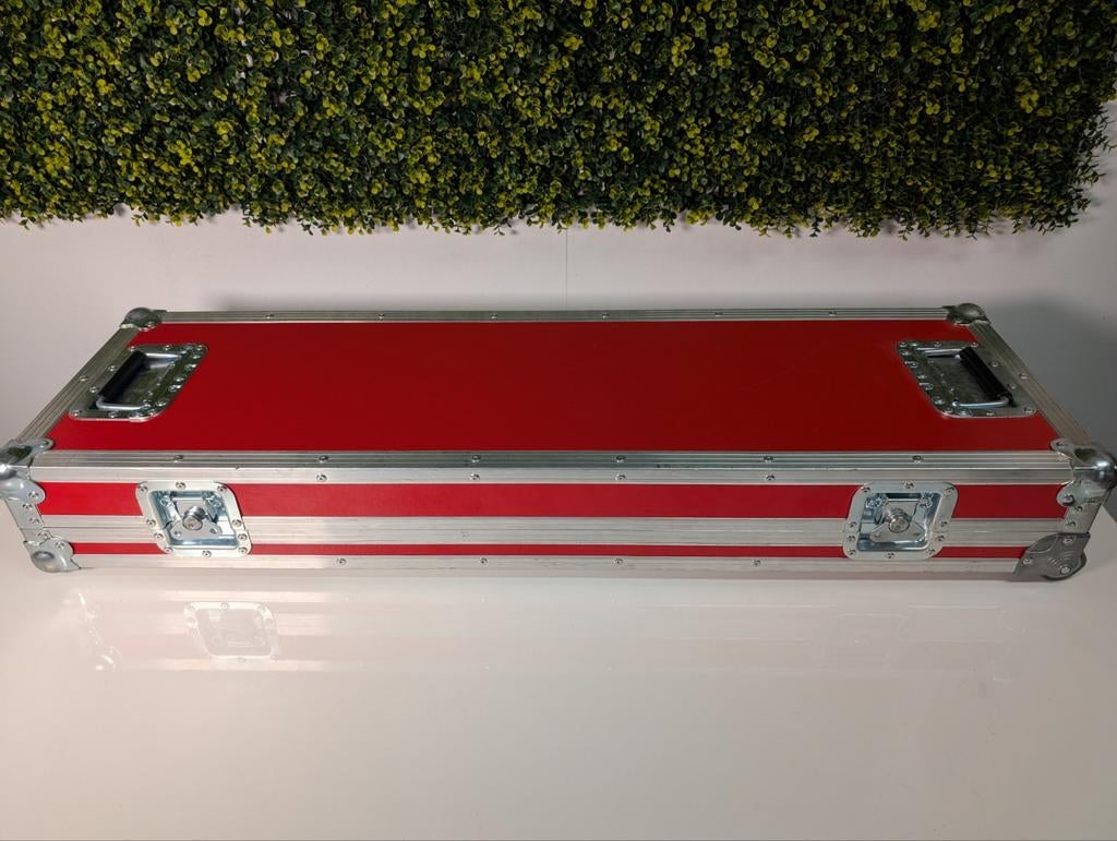 SALE! Flightcase 107cm x 30 x 9 - Rood - Zeer Goede Staat, Info@example.com, Zo goed als nieuw, Flightcase, Unknown