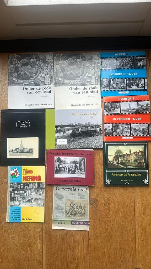 H.A. Voet - 7 Overschie, 9 boekjes over Overschie Rotterdam, Boeken, Geschiedenis | Stad en Regio, Ophalen of Verzenden, Zo goed als nieuw