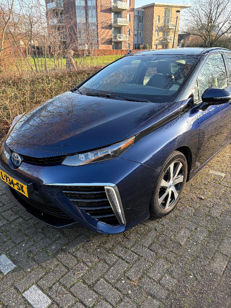 Toyota Mirai 2017 Blauw, Auto's, 1748 kg, Mirai, Waterstof, Grijs