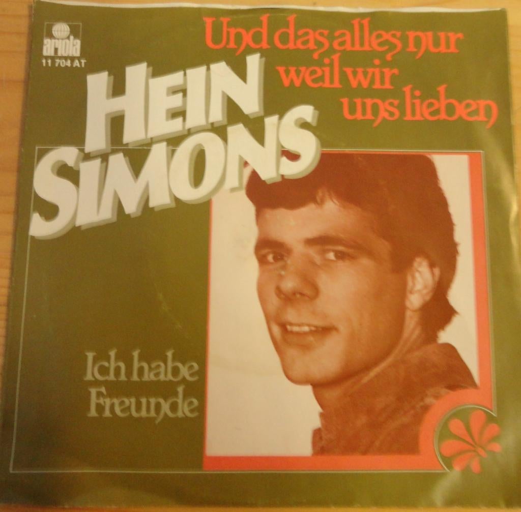 Hein Simons > Und das alles nur weil wir uns lieben, Cd's en Dvd's, Vinyl Singles, Gebruikt, 7 inch, Single, Ophalen of Verzenden
