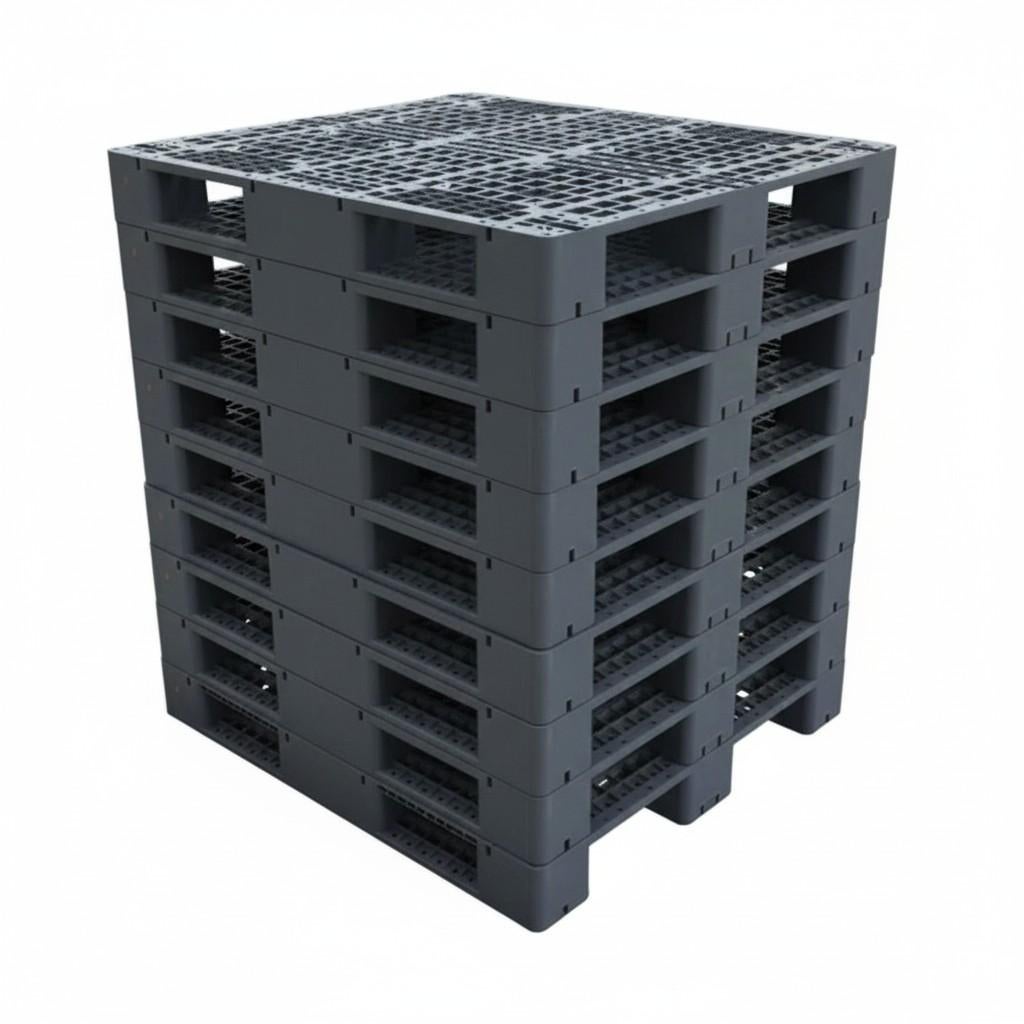 Kunststof Pallets 120x110  150 stuks, Ophalen of Verzenden, Onbekend, Onbekend, Onbekend