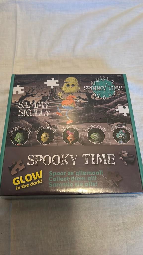 Spooky time glow in the dark puzzel, Hobby en Vrije tijd, Denksport en Puzzels, Ophalen of Verzenden, 500 t/m 1500 stukjes, Nieuw