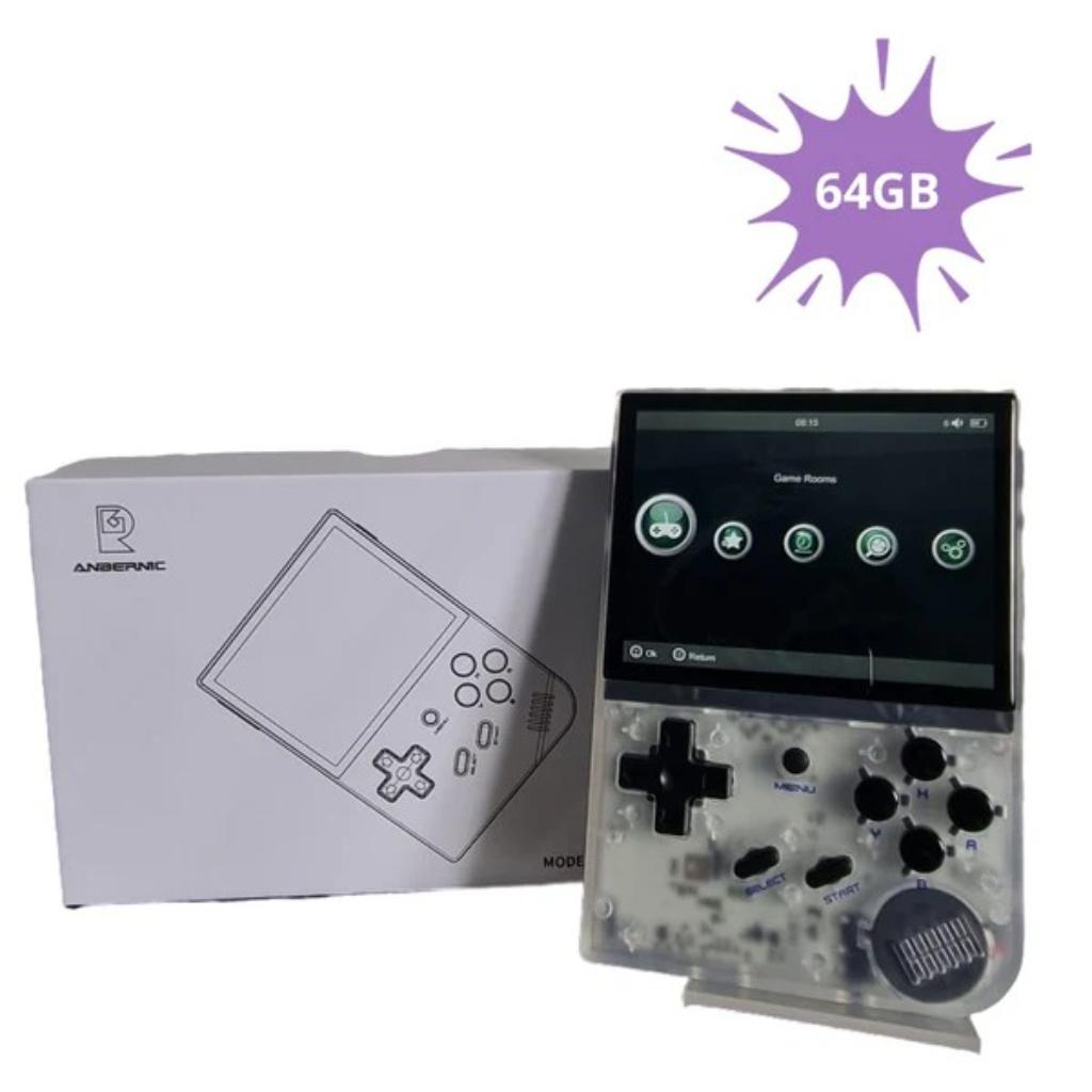 Anbernic RG35XX - 64GB Opslag - Handheld + Screenprotector, Ophalen of Verzenden, Nieuw