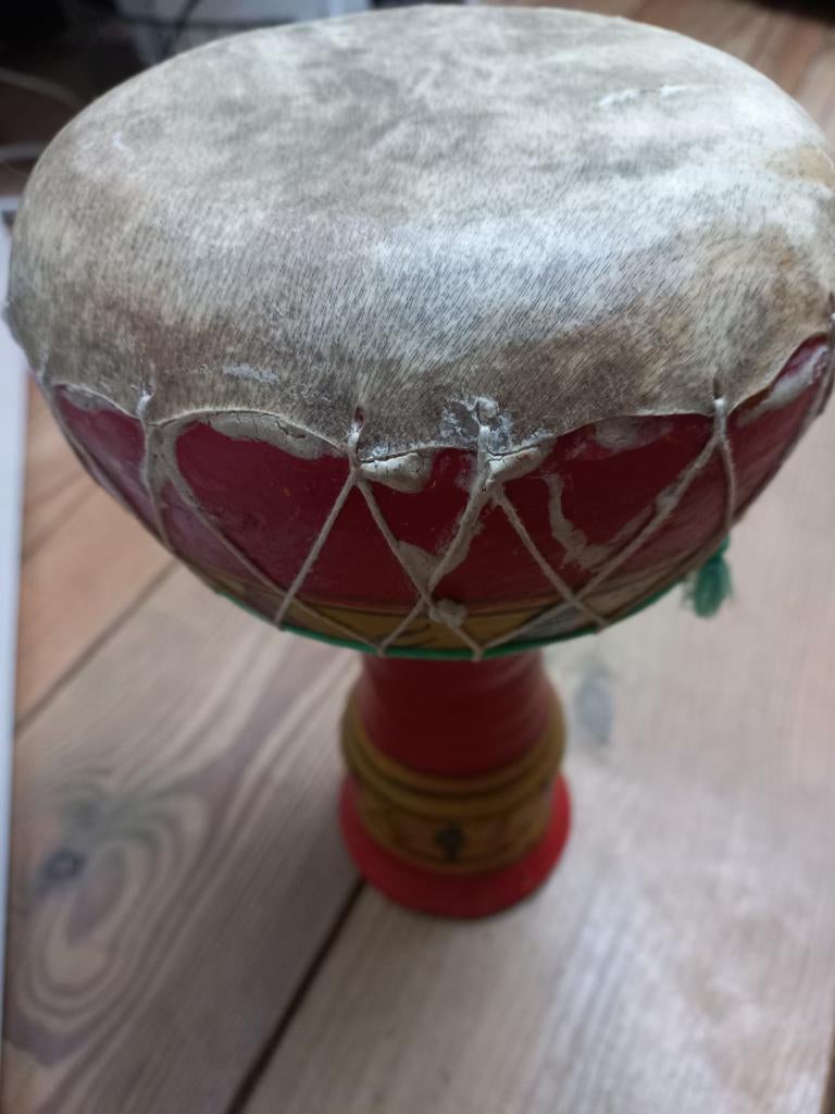 Djembe, Muziek en Instrumenten, Percussie, Ophalen of Verzenden, Gebruikt, Trommel