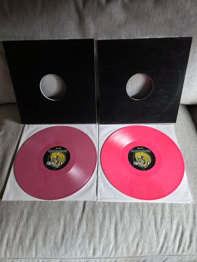 Iron Maiden - Killers Coulered Vinyl, Ophalen of Verzenden, Zo goed als nieuw