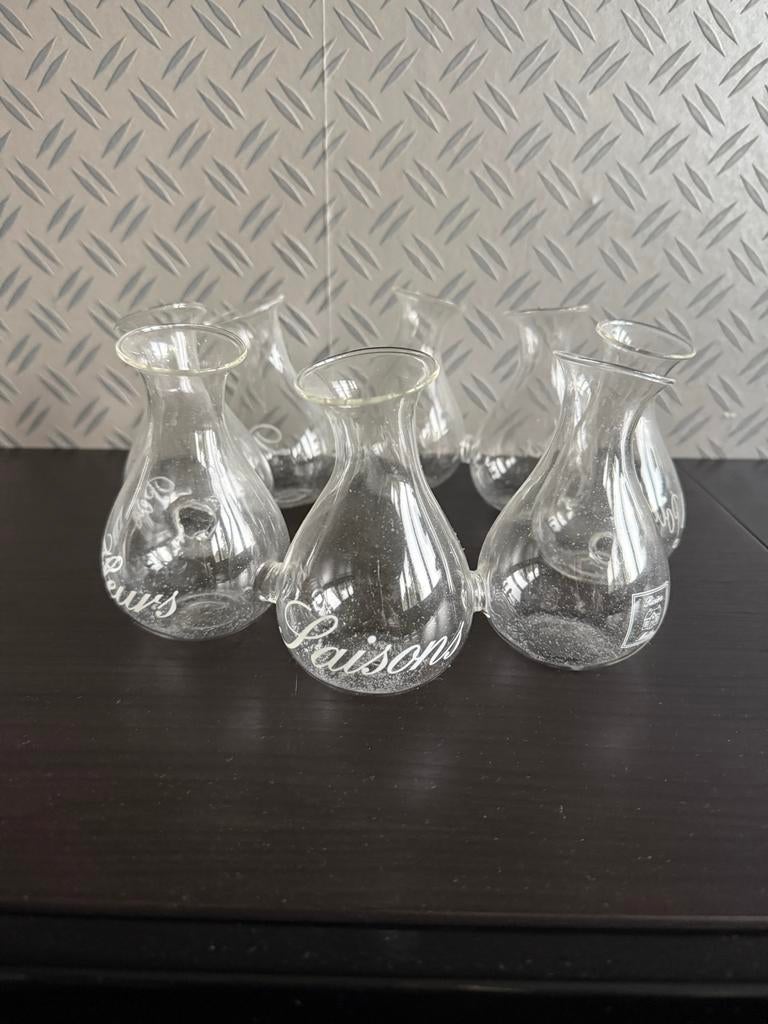Riviera Maison toetervaas, Wit, Ophalen of Verzenden, Minder dan 50 cm, Glas