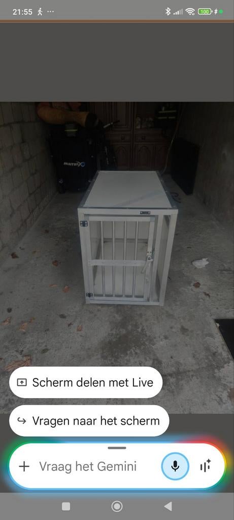 Te koop transport box, Dieren en Toebehoren, Ophalen of Verzenden, Gebruikt