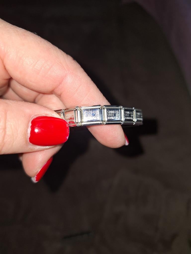 Nomination Armband Staal, Ophalen, Staal, Zo goed als nieuw, Met bedels of kralen