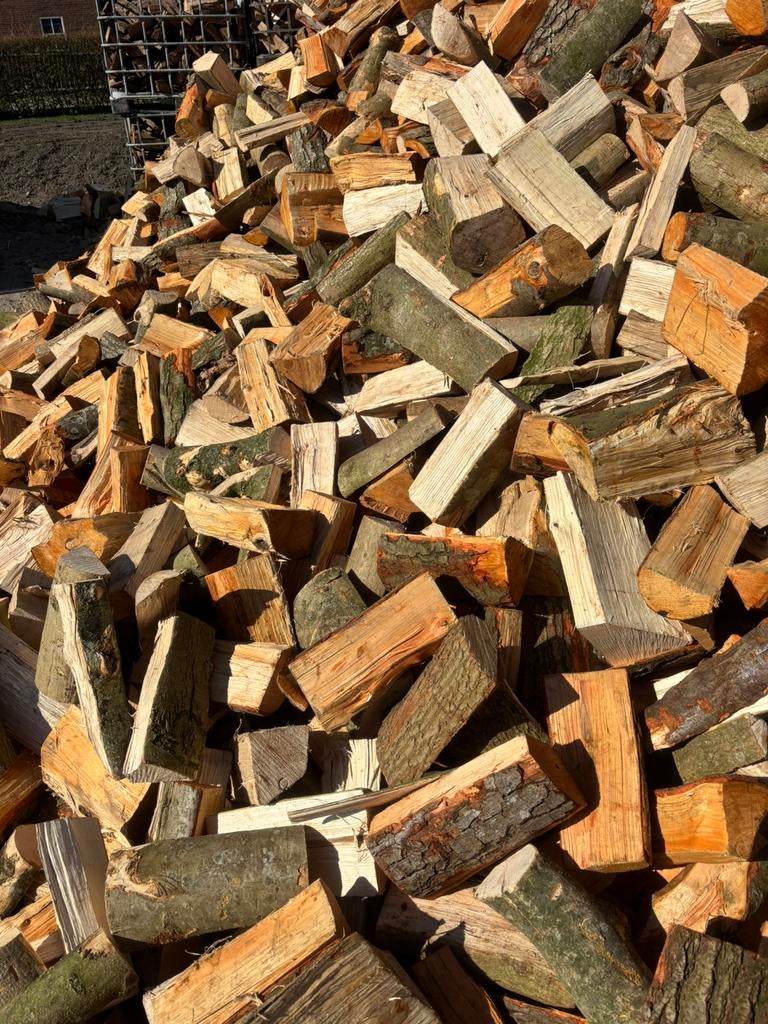 Goedkope Haardhout mix, Tuin en Terras, Haardhout, 6 m³ of meer, Verzenden, Essenhout, Blokken