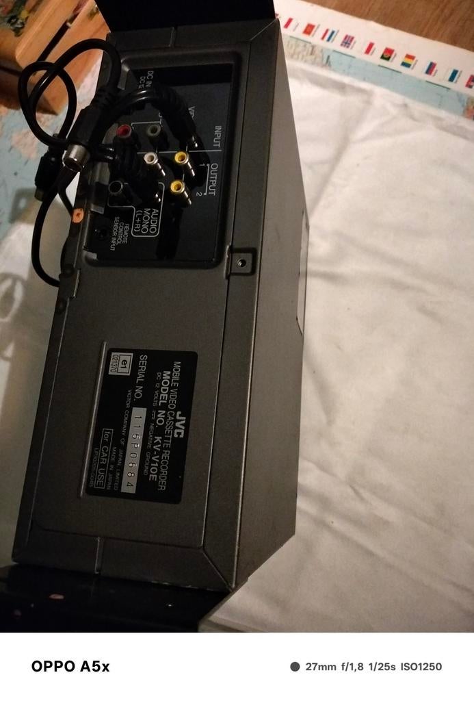 Video cassette recorder 12volt for auto, Ophalen of Verzenden, Gebruikt, Videoband