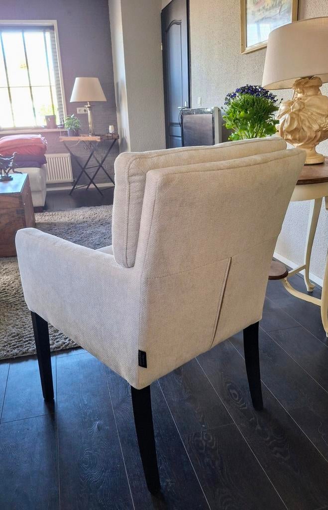 2 Eetkmr fauteuils  "QUINTEN" Urban  Sofa. / Monti Beige, Ophalen, Nieuw, Overige kleuren, Stof