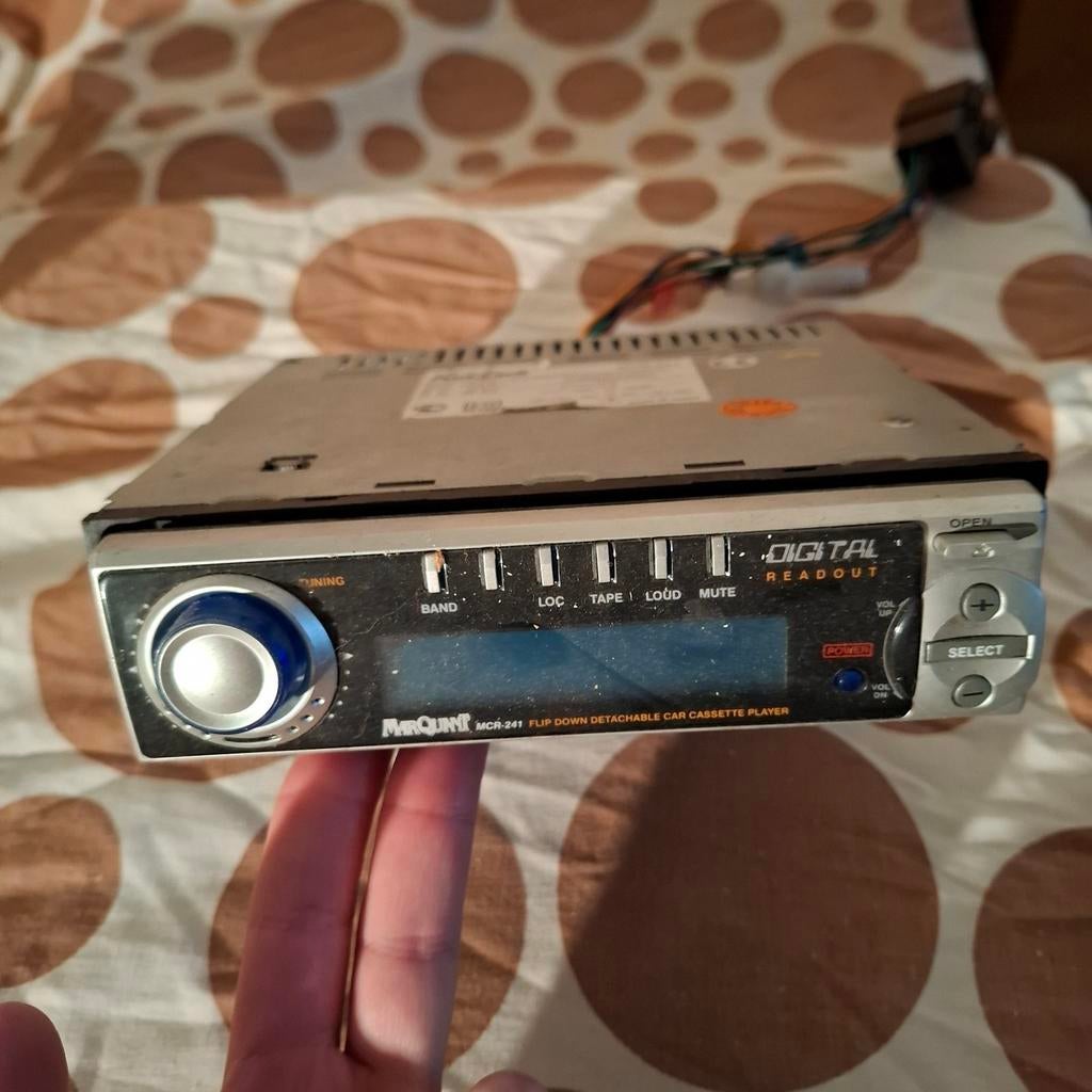 Marquant Autoradio - Vintage Car Audio, Ophalen of Verzenden, Gebruikt