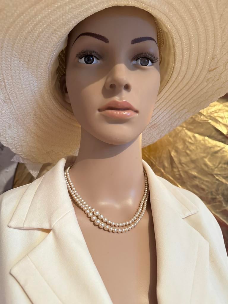 Majorica Parels Ketting, Ophalen of Verzenden, Zilver, Ketting