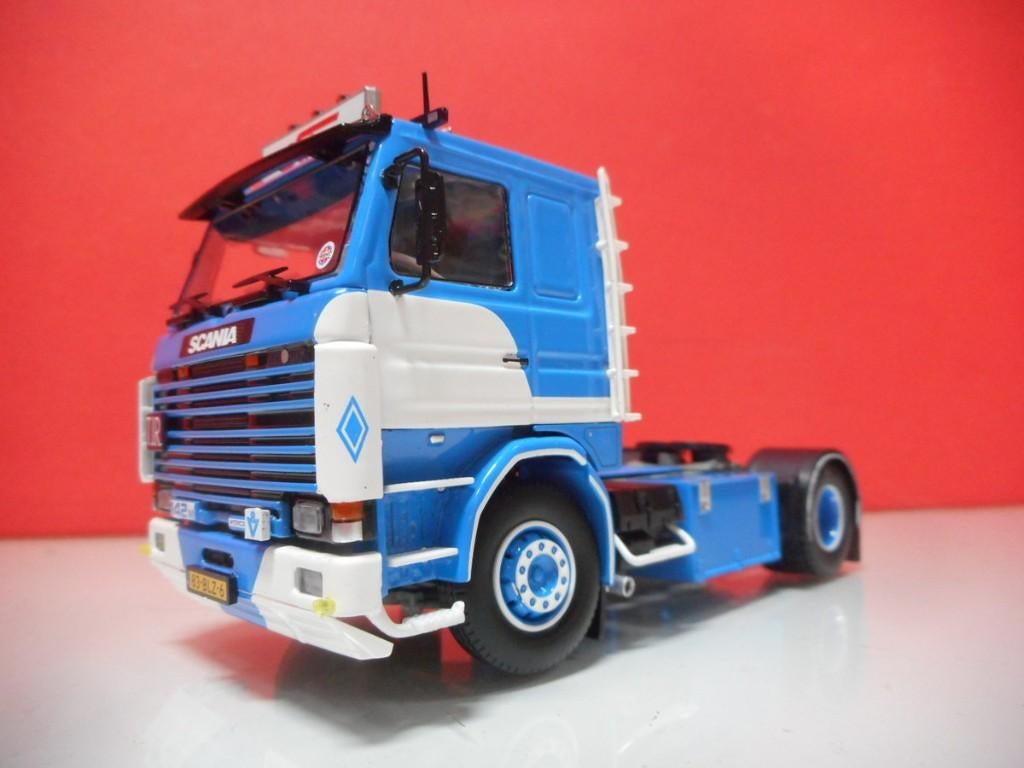 TEKNO SCANIA 142 STIES 87042, Hobby en Vrije tijd, Modelauto's | 1:50, Ophalen of Verzenden, Nieuw, Bus of Vrachtwagen, Tekno