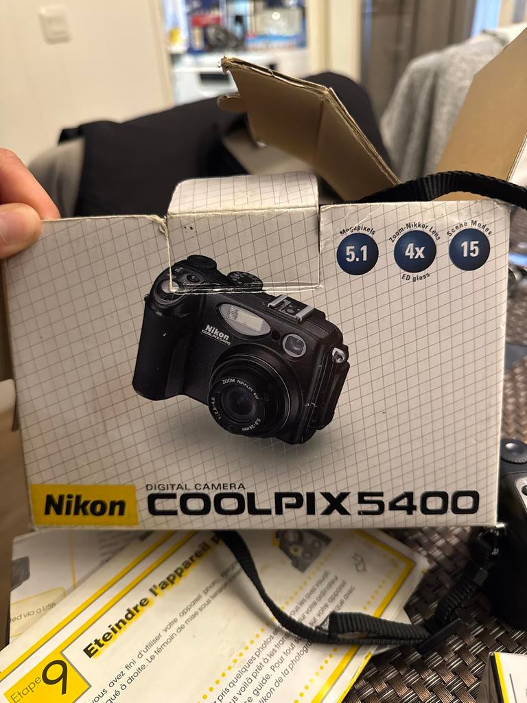 Nikon Coolpix 5400 Compact Camera -, Audio, Tv en Foto, Fotocamera's Digitaal, Compact, Ophalen of Verzenden, Zo goed als nieuw