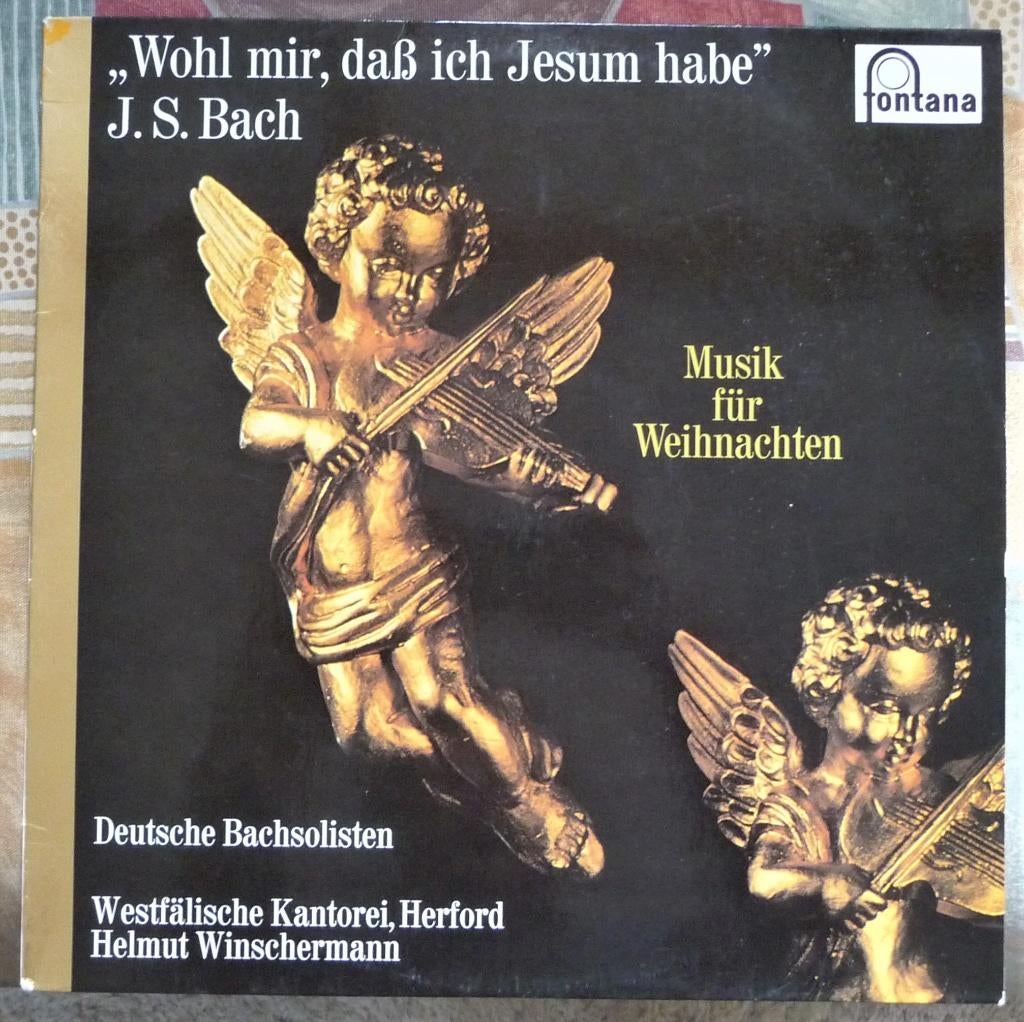Bach - Wohl mir, dass ich Jesum habe, Ophalen of Verzenden, Kamermuziek, Gebruikt, 12 inch
