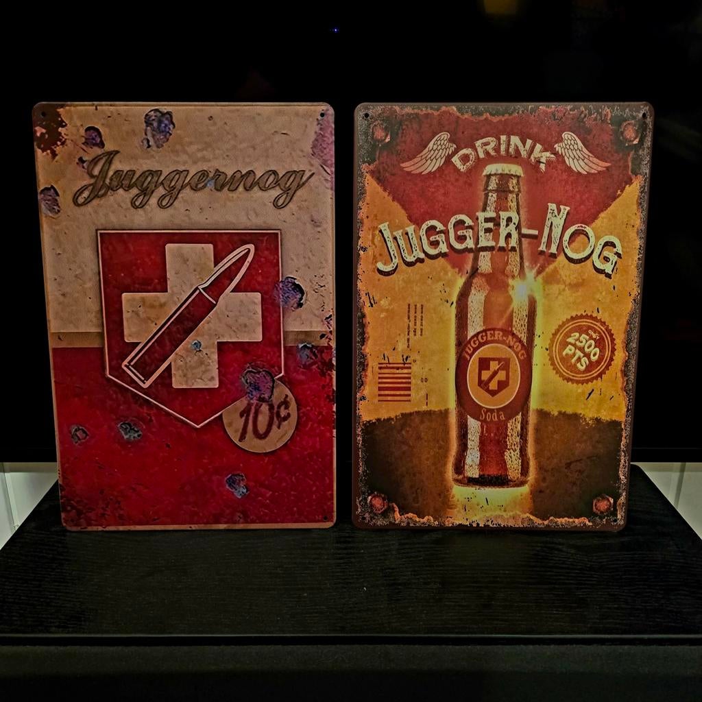 Juggernog (Call of Duty Zombies) metalen bordje 20x30cm, Ophalen of Verzenden, Nieuw