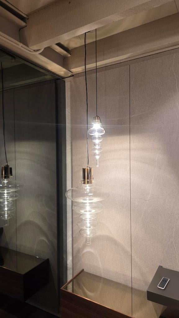 Hanglamp ilfari Reflexx, Ophalen, Nieuw, Glas, Minder dan 50 cm