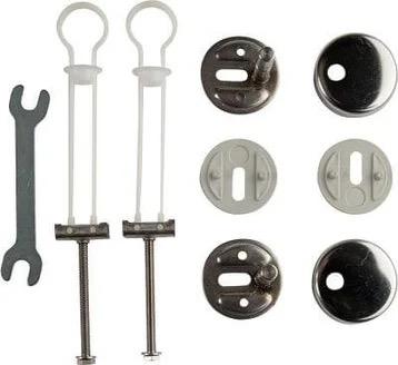 Villeroy & Boch schanierset softclose zitting 92205561, Ophalen of Verzenden, Nieuw, Rvs, Toilet